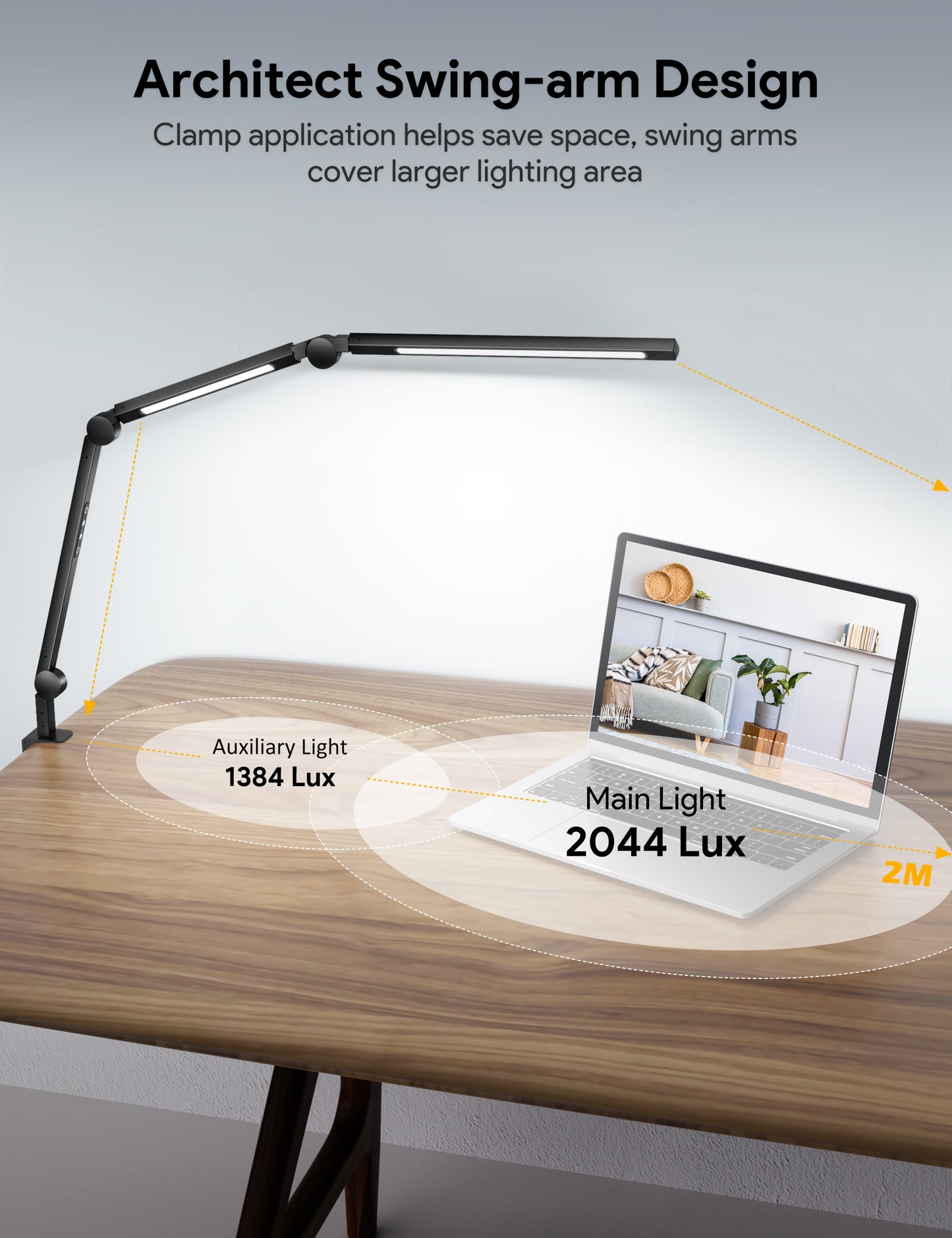 Desk Lamp with Clamp