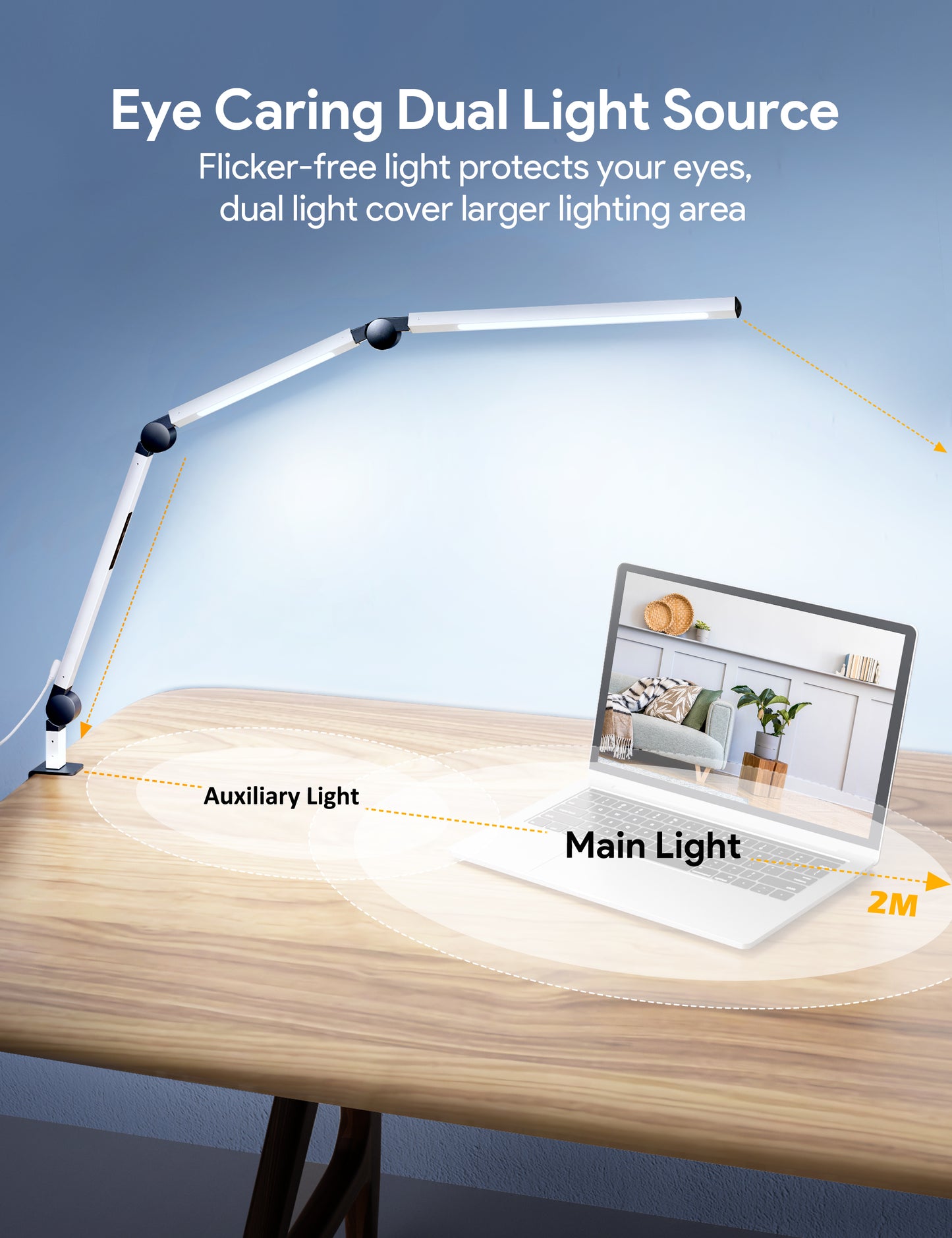 Desk Lamp with Clamp