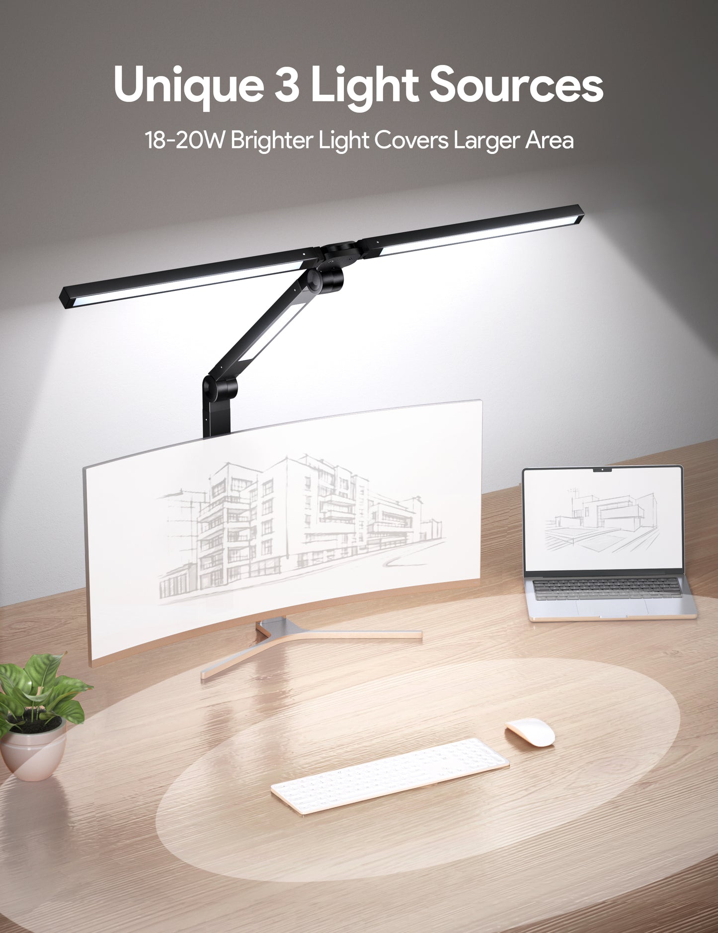 Desk Lamp with Clamp